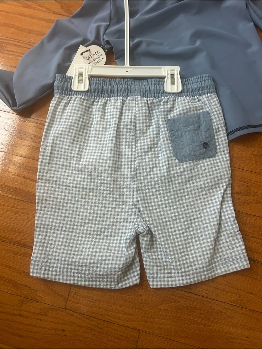 Sperry boys UPF 50+ Rash Guard Set size 6